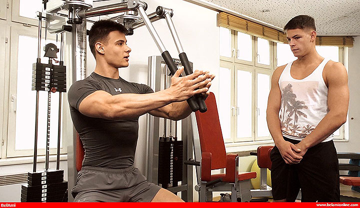 Jeroen Mondrian Fucks Andrei Karenin In The Gym